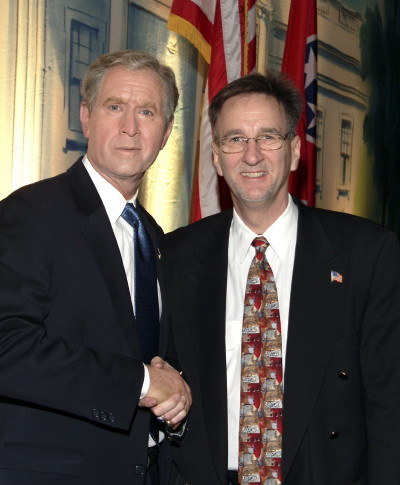 President Bush and the Maestro